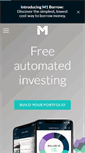 Mobile Screenshot of m1finance.com